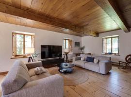 Saint-F&eacute;rr&eacute;ol-les-Neiges में La Maison Ricard - 4 chambres - 12 personnes, कैबिन