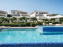 Seabreeze Retreat Stylish Blue Bay Residence, viešbutis mieste Dorp Sint Michiel