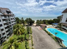 Bayu Beach Resort PortDickson Santai PD Homestay Penthouse Seaview, resort em Port Dickson
