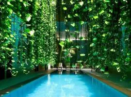 Moderno 1BR sauna gimnasio alberca a cuadras de la 5ta av centro