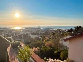Appartement Vista Mare Sète - vues mer et étang - parking