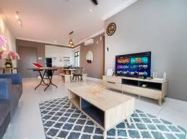 The Platino Sweet Peony 3BR8Pax nr Paradigm Mall