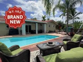Private Family 3BR Pool Home - Fort Lauderdale