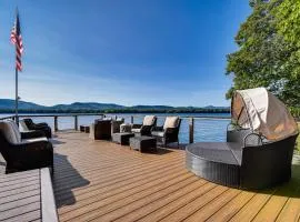 Game Room & Hot Tub! Waterfront Gem on Lake George