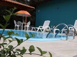 Casa de Praia Massaguaçu! Ao meio Áreas Arborizadas