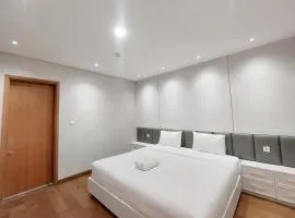 Brand New and Nice 2BR Apartment at The Reiz Condominium Medan By Travelio