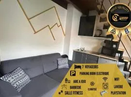 Reve Divin T4 avec parking-barbecue-laverie-bagagerie-salle de sport-aire de jeux-climatisé