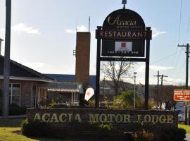 Acacia Motor Lodge, familiehotell i Coonabarabran
