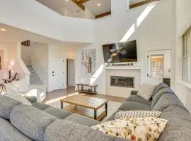 Furnished Deck and Hot Tub Chic Granby Home!