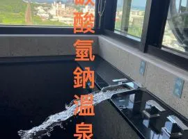 頭城溫旅無邊際泳池の宅