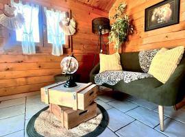 Chalet 5 min Du Grand Dôme de Villebon et 20 min de l'aeroport Paris-Orly、ヴィルボン・シュル・イヴェットのシャレー