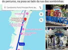 Seja um hóspede de charme a 80m do mar e 4min de carro do centrinho de Porto