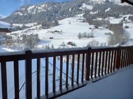 Chalets des Evettes- appartement vue montagne，弗呂梅的飯店