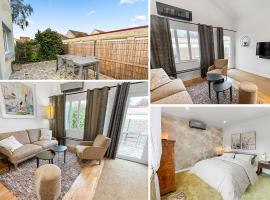 proche de Paris, La Parenthèse, Parking securisé, Terrasse privée, 1 chambre, hotel in Brétigny-sur-Orge
