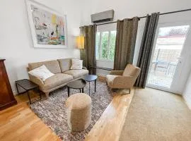 Maison plein pied proche de Paris, 1 chambre capacité 4 personnes, Parking privé, Terrasse privée