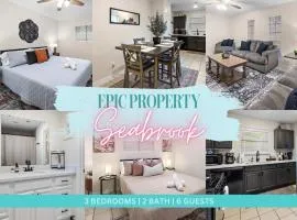 Seabrook Sanctuary Cozy 3BR Home Perfect for Families Privacy & Comfort Galore