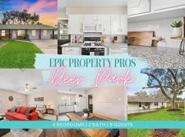 with Arcade and Covered Patio Sleep 9 in this 4 Bedroom 2 Bath Home 5 star host Deer Park TX