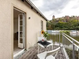 Saale Fewo mit Burgblick