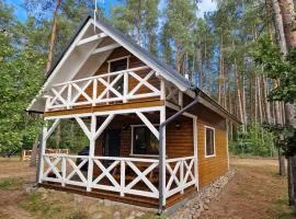 Leśny Domek Rotembark z prywatnym jacuzzi