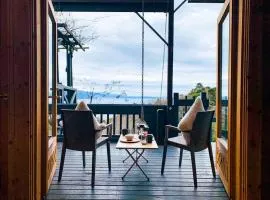 Atami Ocean View Log House with Hot spring
