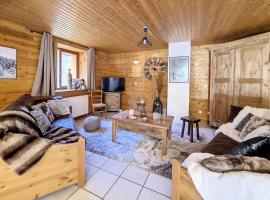 Résidence Les Granges - Chalet spacieux · Centre village des Granges · Sauna MAE-0184, Hotel in Saint-Marcel