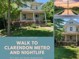 4 Bedroom DC's Best Location with Parking, Walk to Clarendon Metro, Shopping and Nightlife!