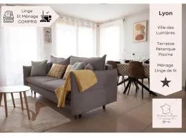 Appartement le Joliot Curie 4-6 pers à Lyon - Eurexpo - LDLC - POLUTEC - SALON DE L'AUTO