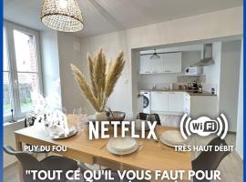 Puy duFou 15 min T3 L'étape du Panache, hôtel à Sevremont