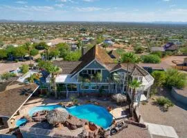 Pool with Slide and Playground Arizona Group Getaway!