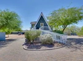 A-Frame with Patio and Mtn Views Arizona Retreat