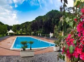 Villa immersed in the pine forest in Sardinia