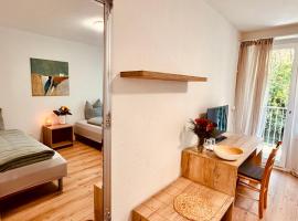 더긴겐에 위치한 호텔 Riverside Apartment Hotel AG