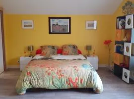 Chambre coquelicot