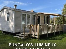 Le G9 - Bungalow lumineux pour 4 avec TV, hotel i Boofzheim