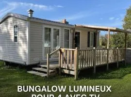 Le G9 - Bungalow lumineux pour 4 avec TV