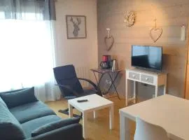 Appart 6 pers, 3 pièces avec balcon et casier à skis - FR-1-557-134
