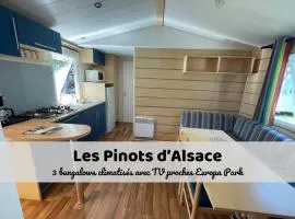 Les Pinots d'Alsace - 3 bungalows climatisés avec TV - Proche Europa Park