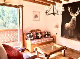 Chalet Rivière du Bon Nant Location de 6 à 14 personnes en Haute Savoie, khách sạn ở Saint-Gervais-les-Bains