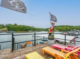 Dock with Deck and Waterslide Lake of the Ozarks Gem!