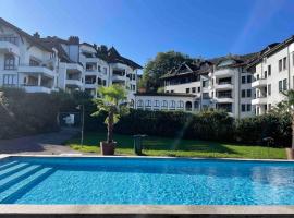 modern lakeside flat with pool access - 80m2, levný hotel v destinaci Altendorf