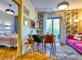 Apartament Podróżniczy z prywatną Sauną blisko Elementsa - 5D Apartments