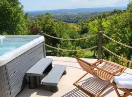 MOUNTAIN VILLA CARIN new Holiday House - 4 ROOMS - JACUZZI - PANORAMIC VIEW - free PARKING - near Zagreb - Samobor - Karlovac - Jastrebarsko