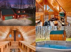 Thompsonville Lodge 3 bedroom - Hot tub - Sauna - 24hr Crystal Shuttle