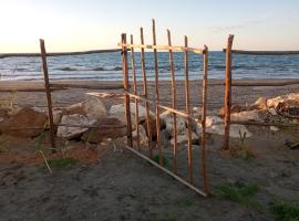 Cabaña frente al mar Encanto del Viento, alojamento na praia em San Bernardo del Viento