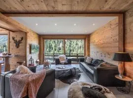 Chalet 1100 - Bo Immobilier Chatel - à mi-chemin du centre et du Linga - jacuzzi sauna et cheminée