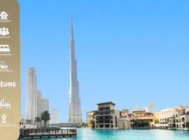 bnbme - Luxury 2BR Near Burj Khalifa Apt Balcony Pool Gym Concierge Near Dubai Mall