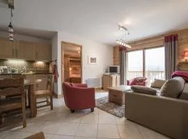 Appart. 2 ch., piscine, ski aux pieds, parking, WIFI - FR-1-352-2