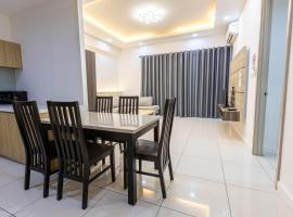 Miri Times Square Serviced Apartment, strandhotel i Miri