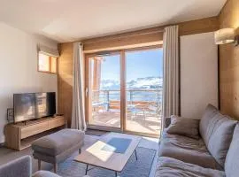 Appart 3 ch. moderne Les Arcs 1800, 8 pers., accès détente - FR-1-352-48