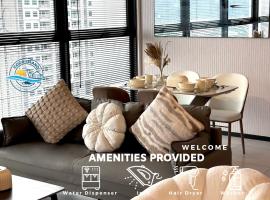 URBAN Suites Modern Pinky 6pax 3queen 3Bedroom 2Bathroom 2Carpark with Infinity Pool, hotel v destinaci Jelutong